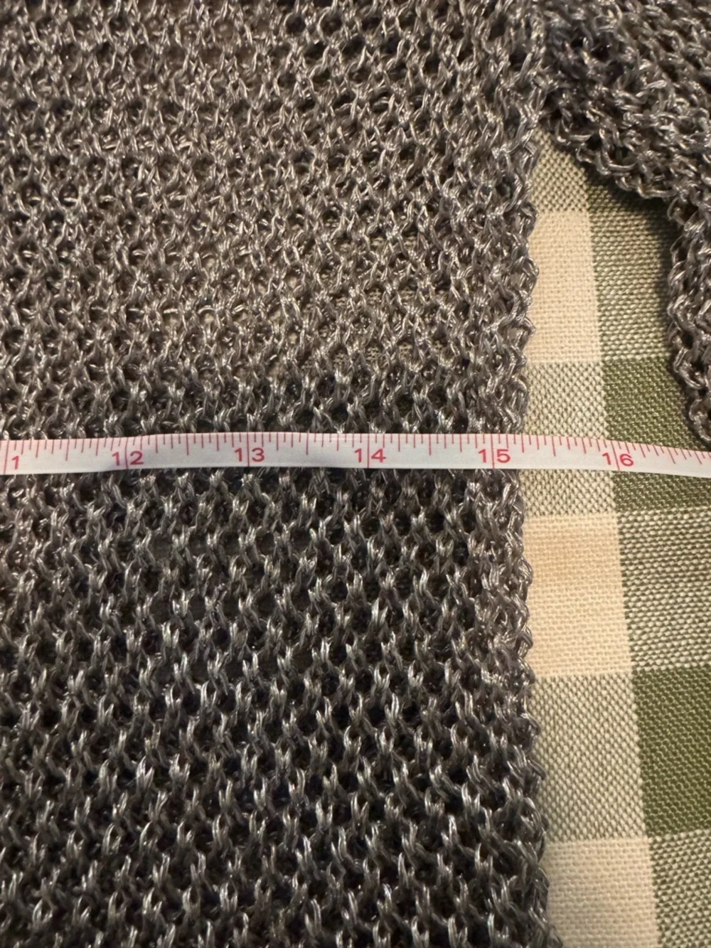 Anthropologie Metallic Open-Stitch Sweater - Picture 11 of 14